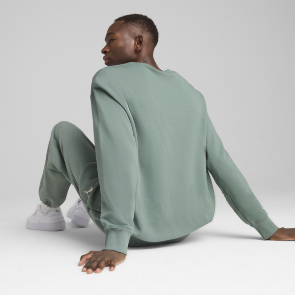 WARDROBE ESS Relaxed Crew Men, Green Moon, large-ZAF