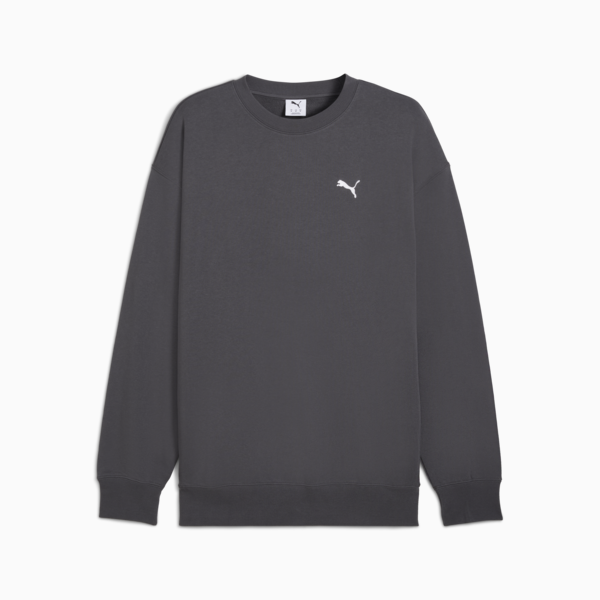 WARDROBE ESS Relaxed Crew Men, Dusky Gray, large-ZAF