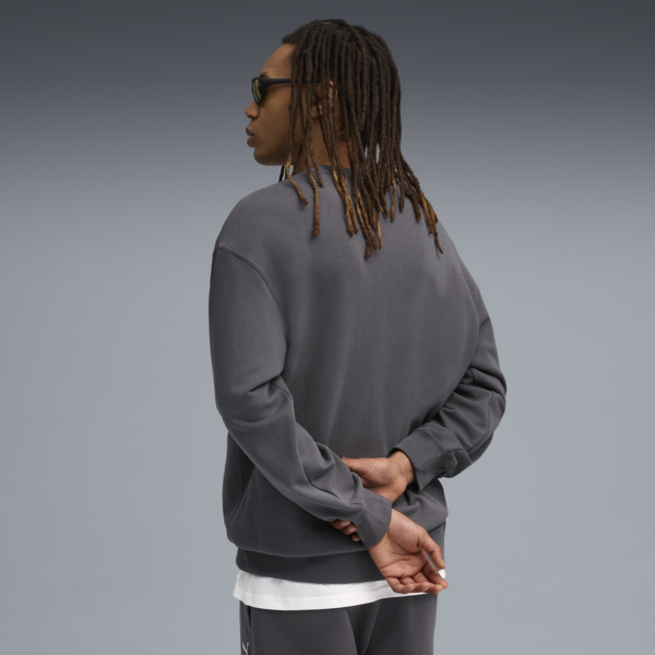 WARDROBE ESS Relaxed Crew Men, Dusky Gray, large-ZAF