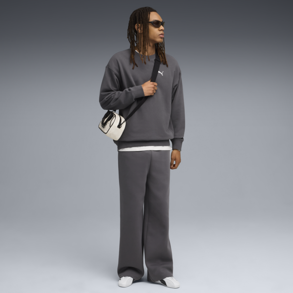 WARDROBE ESS Relaxed Crew Men, Dusky Gray, large-ZAF