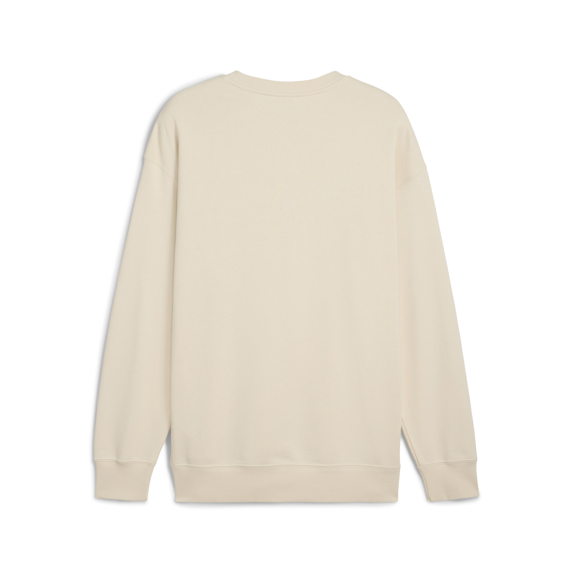 PUMA WARDROBE ESS Relaxed trui met ronde hals voor Heren, Alpine Snow