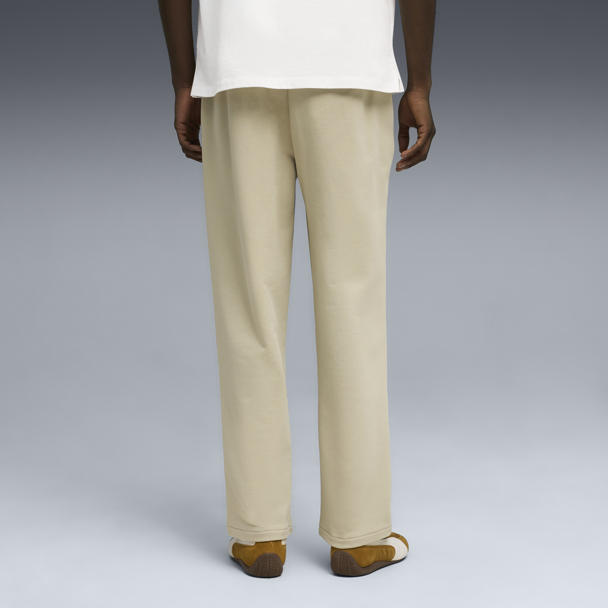 PUMA WARDROBE ESS Relaxed joggingbroek voor Heren, Beige/Grijs, Maat S thumbnail 5