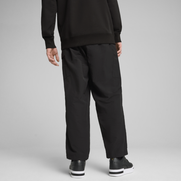 WARDROBE ESS Relaxed Cargo Pants Men, PUMA Black, large-MEX