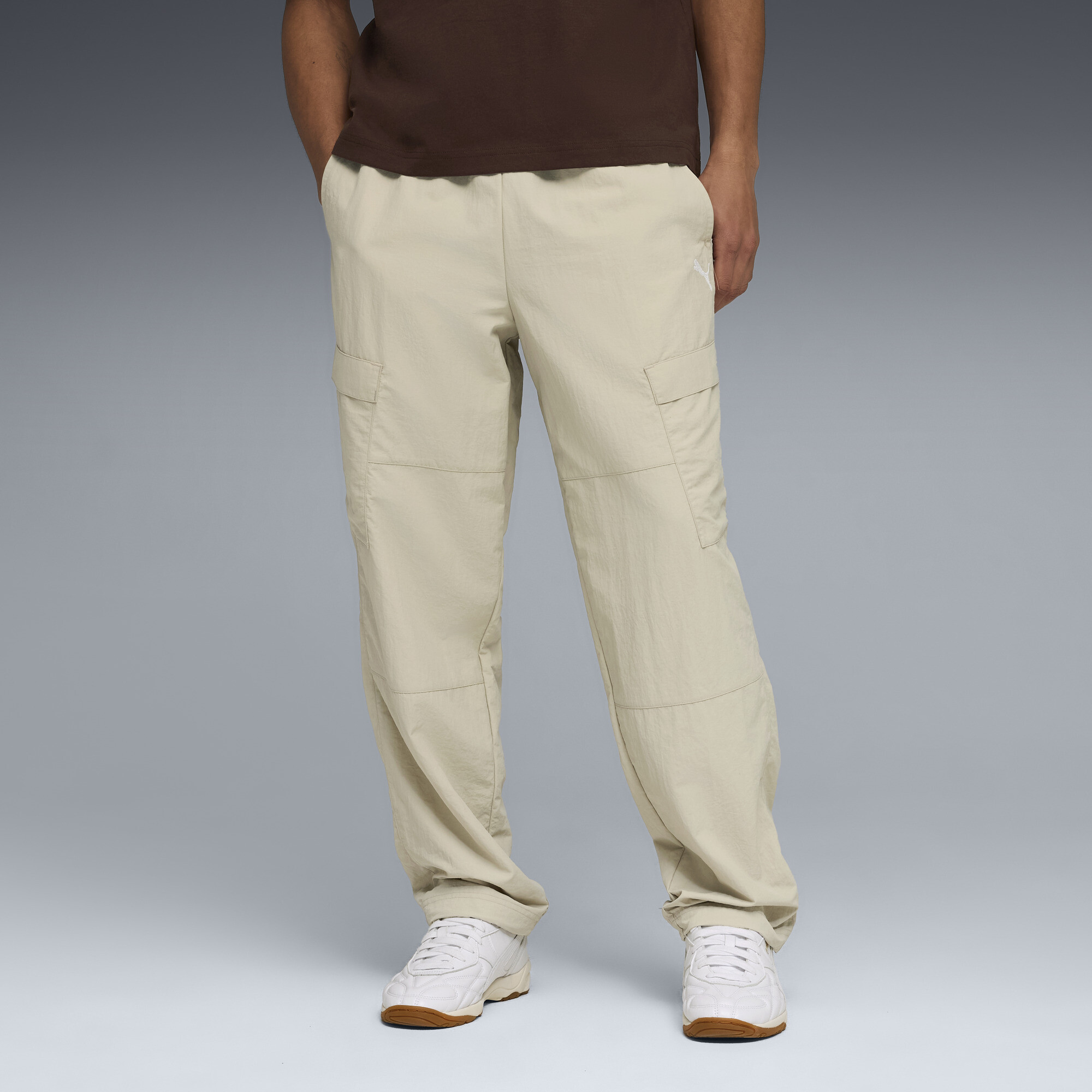 Брюки-карго WARDROBE ESS Relaxed Cargo Pants Men | Цвет: Бежевый