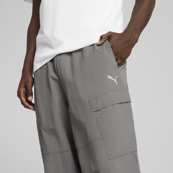 Pants WARDROBE Essentials para hombre, Cast Iron, large-MEX