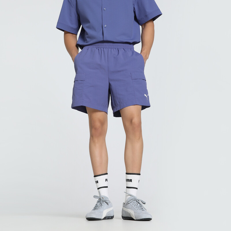 

Men's PUMA WARDROBE Essentials Relaxed Fit 6" Cargo Shorts