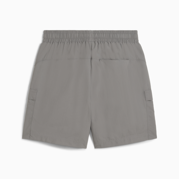 Shorts cargo WARDROBE Essentials para hombre, Cast Iron, large-MEX