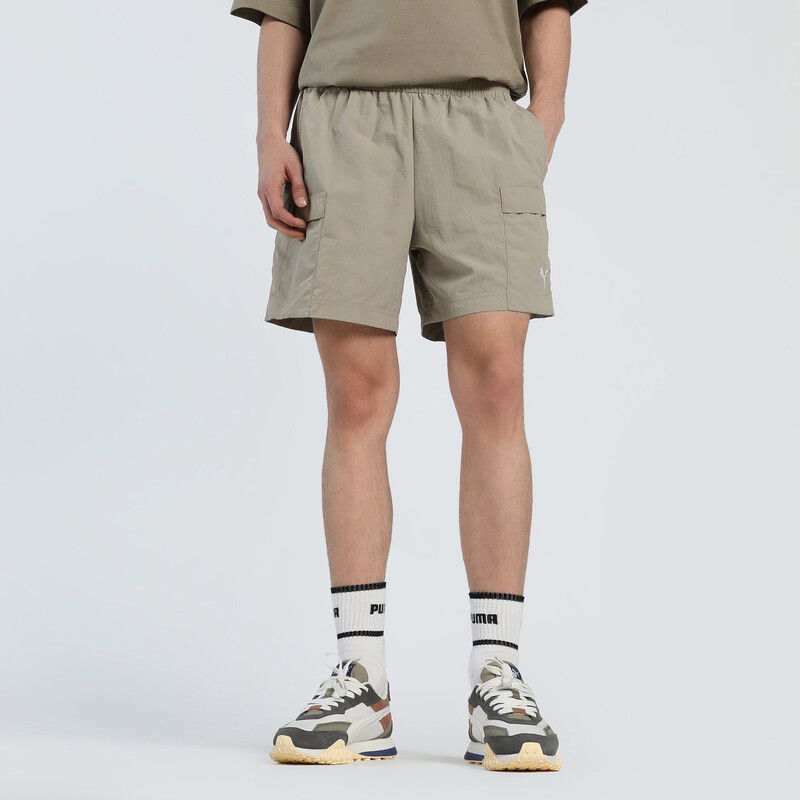 

Men's PUMA WARDROBE Essentials Relaxed Fit 6" Cargo Shorts