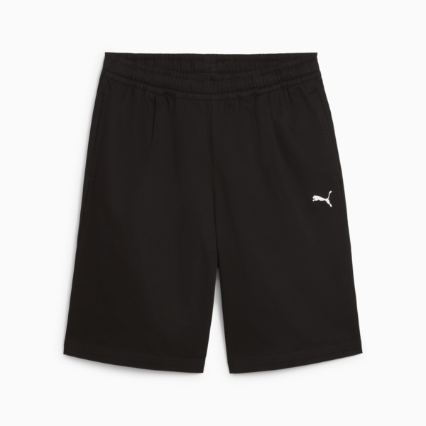 Wardrobe Essentials Woven Long Line Relaxed 11" Shorts Men, PUMA Black, large-ZAF