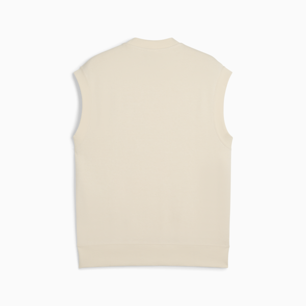 WARDROBE Essentials Relaxed Vest Men, Alpine Snow, large-ZAF