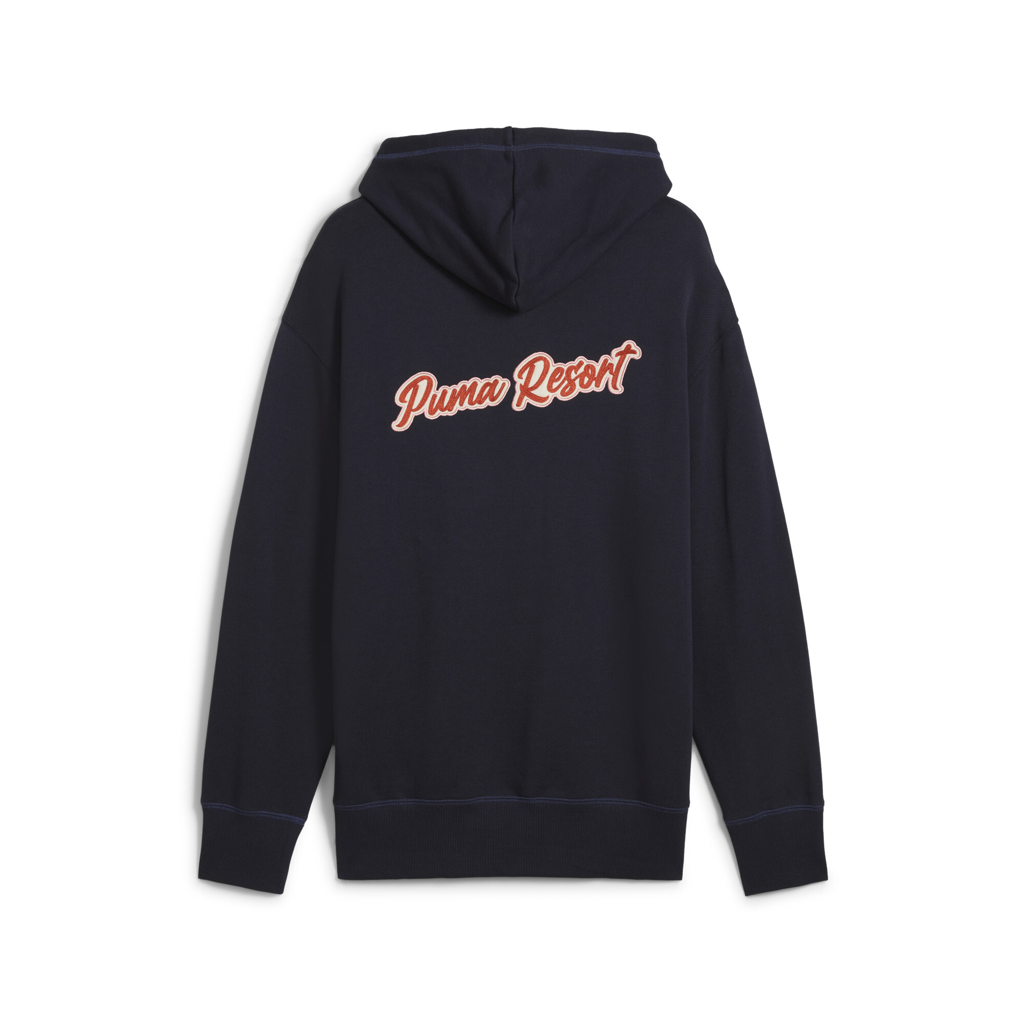PREMIUM ESS Relaxed uniseks hoodie met opdruk, Blauw, Maat XS | PUMA