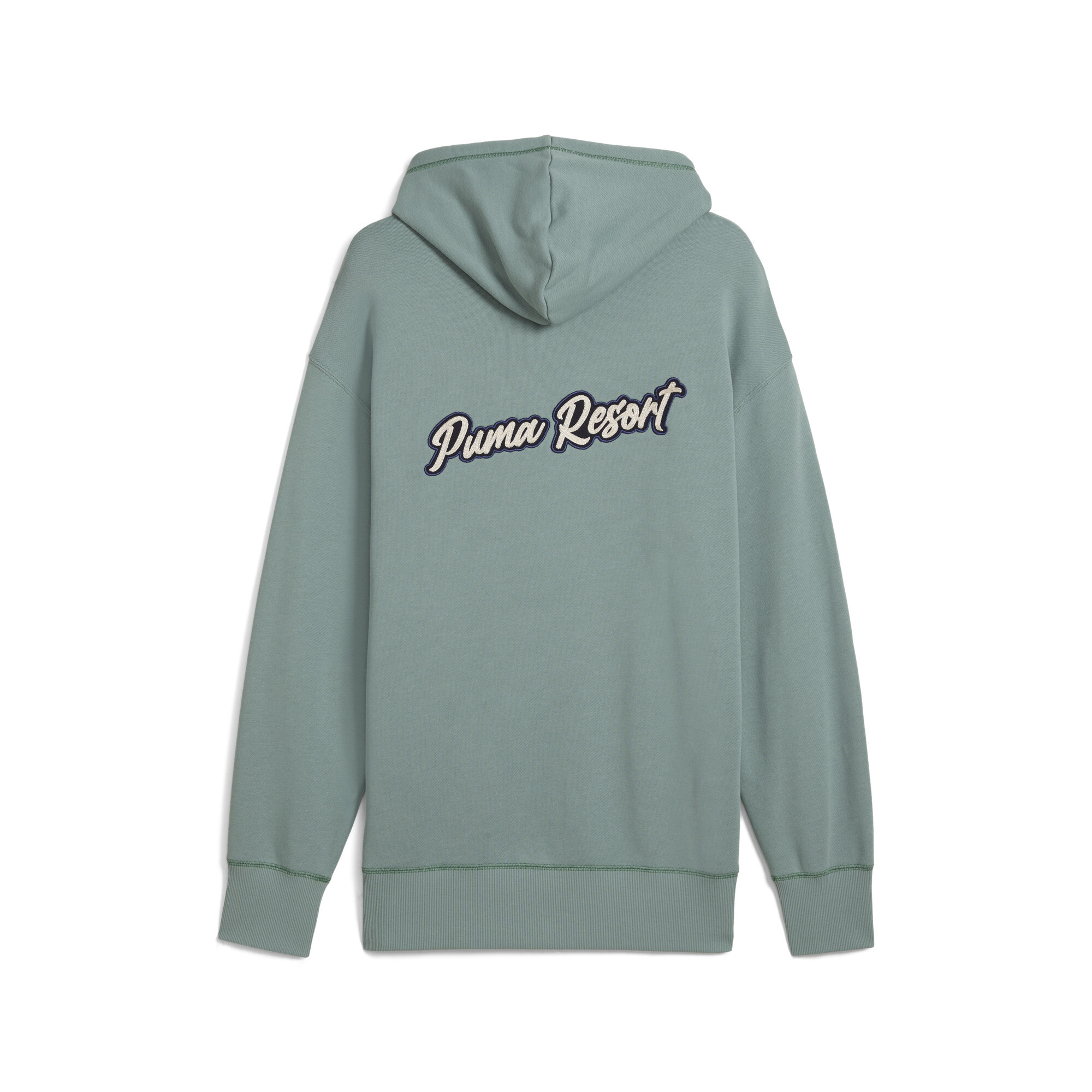 PREMIUM ESS Relaxed uniseks hoodie met opdruk, Groen, Maat L | PUMA