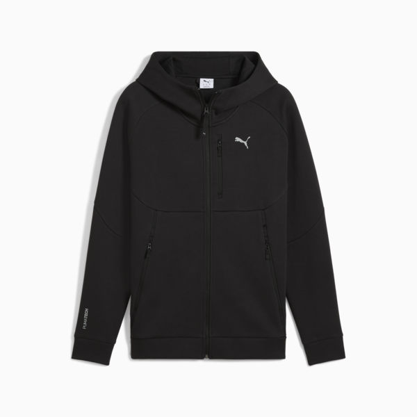 Campera con capucha PUMATECH para hombre, PUMA Black, large-ARG