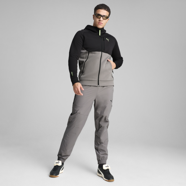 Campera con capucha PUMATECH para hombre, Cast Iron, large-ARG