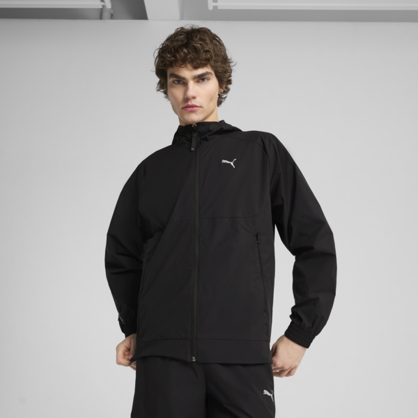 Campera holgada PUMATECH para hombre, PUMA Black, large-ARG