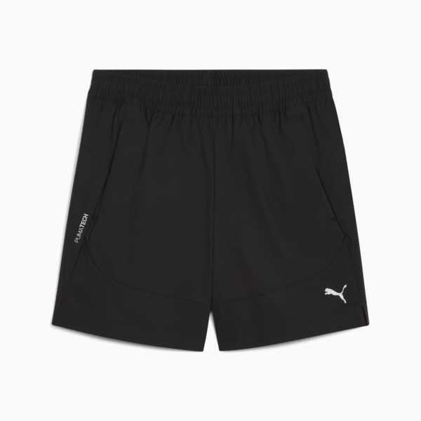 Shorts holgados PUMATECH 15cm para hombre, PUMA Black, large-MEX