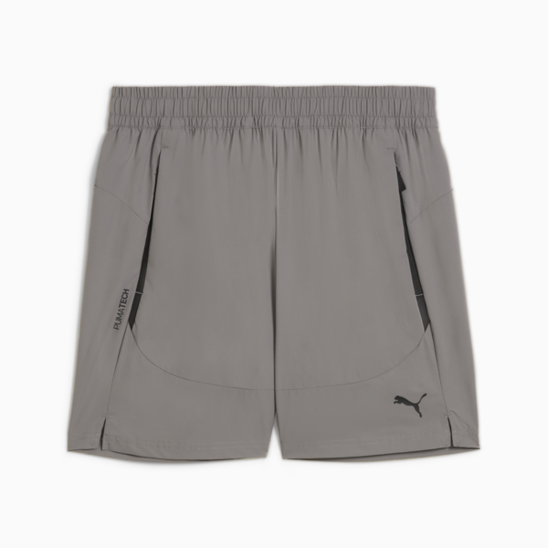 PUMATECH Relaxed Shorts 6" Men, Cast Iron, large-MEX