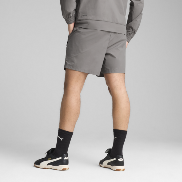 PUMATECH Relaxed Shorts 6" Men, Cast Iron, large-MEX