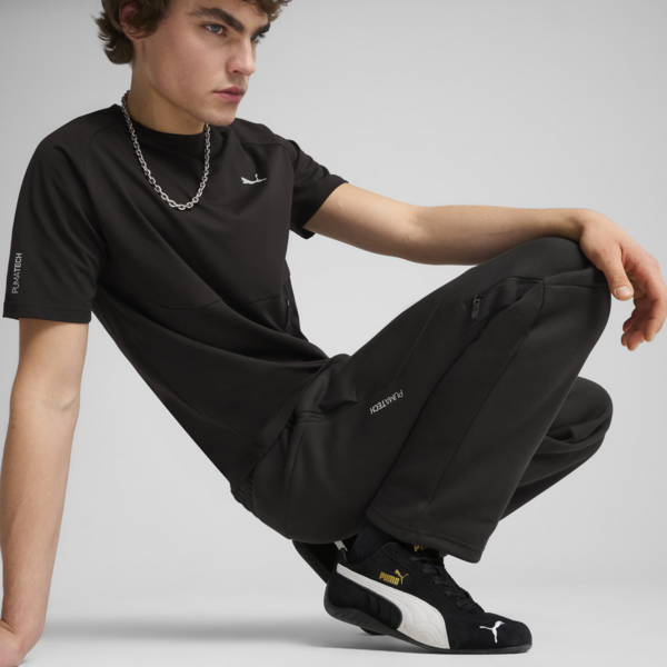 PUMATECH Track Pants Men, PUMA Black, large-MEX