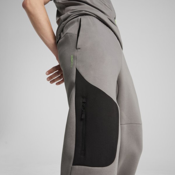 PUMATECH Track Pants Men, Cast Iron, large-ZAF