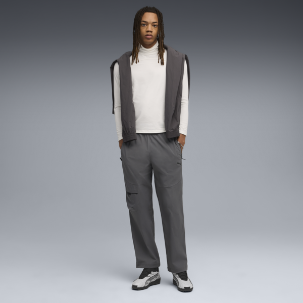 PUMATECH Relaxed Cargo Pants Men, Dusky Gray, large-ZAF