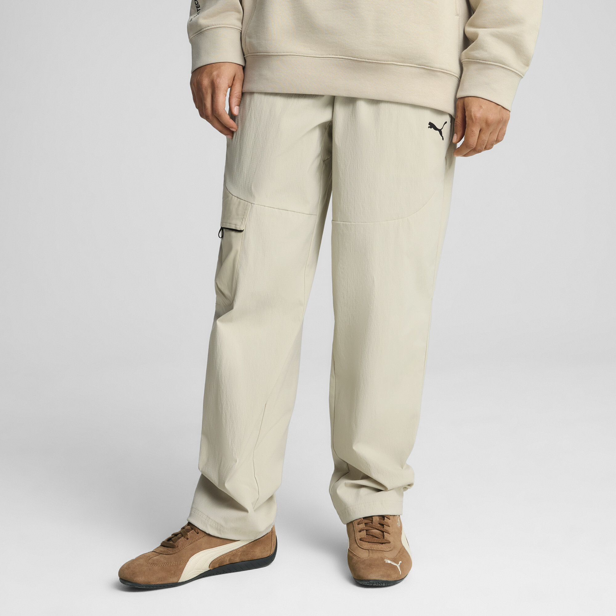 PumaTECH Relaxed Cargohose Herren | Mit Plain | Desert Dust | Größe: XXL