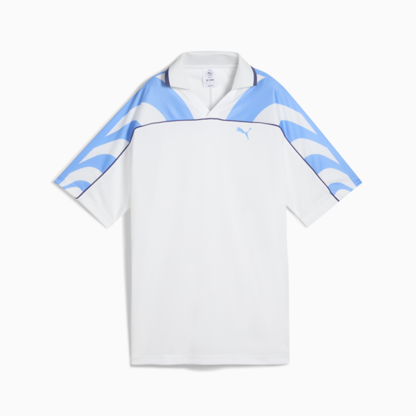FUTURE.PUMA.ARCHIVE Relaxed Football Jersey Unisex, PUMA White, large-ZAF