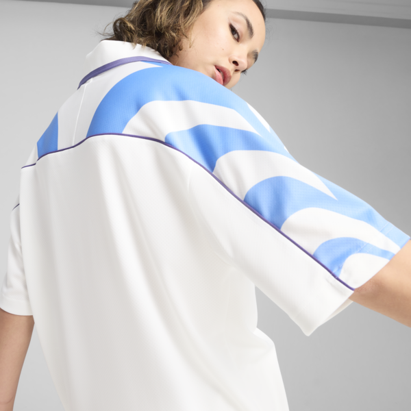 FUTURE.PUMA.ARCHIVE Relaxed Football Jersey Unisex, PUMA White, large-ZAF