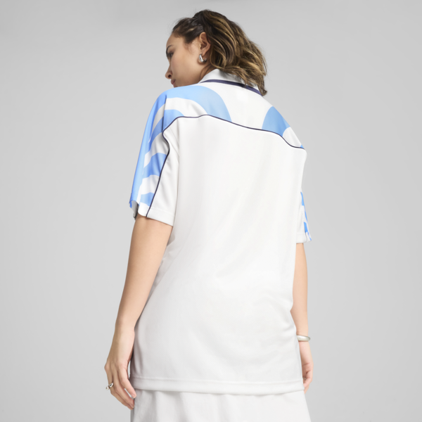 FUTURE.PUMA.ARCHIVE Relaxed Football Jersey Unisex, PUMA White, large-ZAF