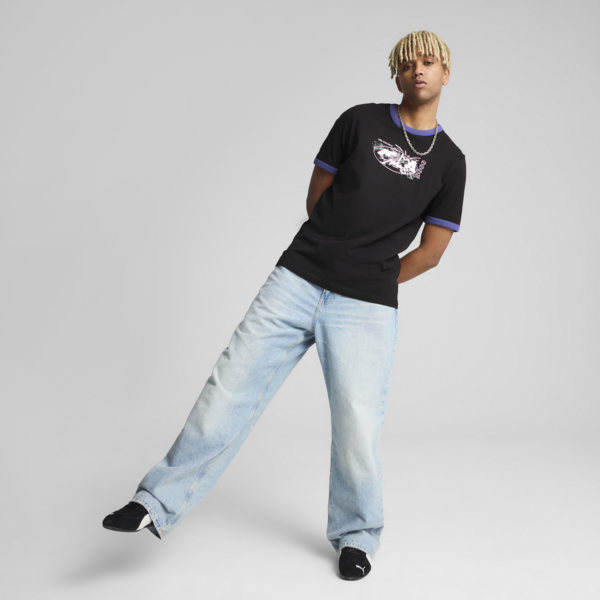 FUTURE.PUMA.ARCHIVE Graphic Ringer Tee Men, PUMA Black, large-ZAF