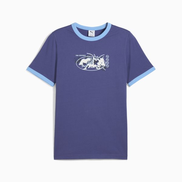 Remera estampada FUTURE.PUMA.ARCHIVE para hombre, Blue Crystal, large-ARG