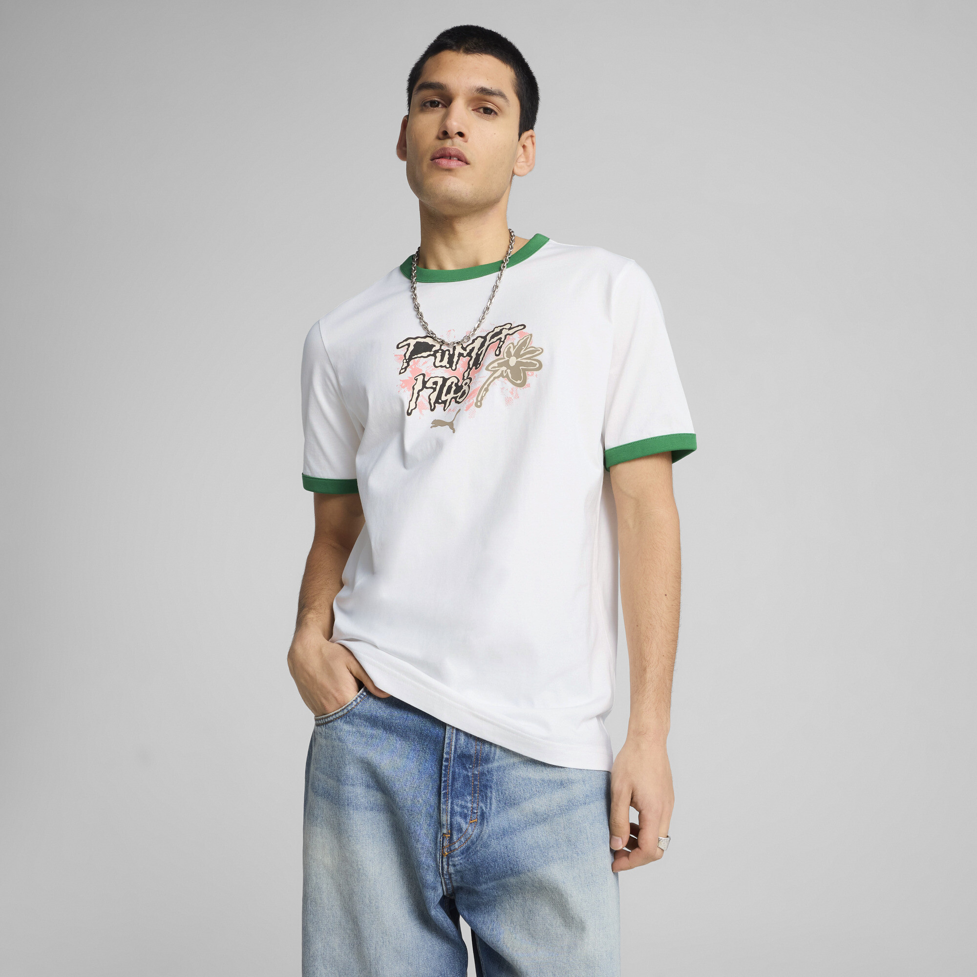 FUTURE.PUMA.ARCHIVE Graphic Ringer Tee Men | T-shirts & Tops | PUMA