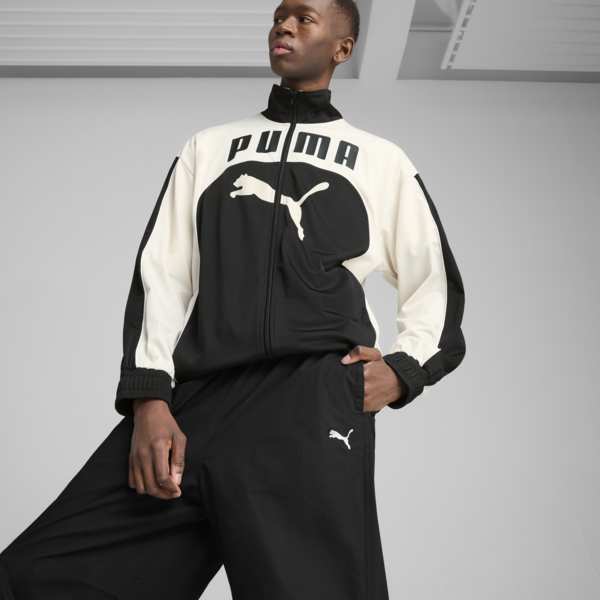 FUTURE.PUMA.ARCHIVE Oversized Pants Unisex, PUMA Black, large-MEX