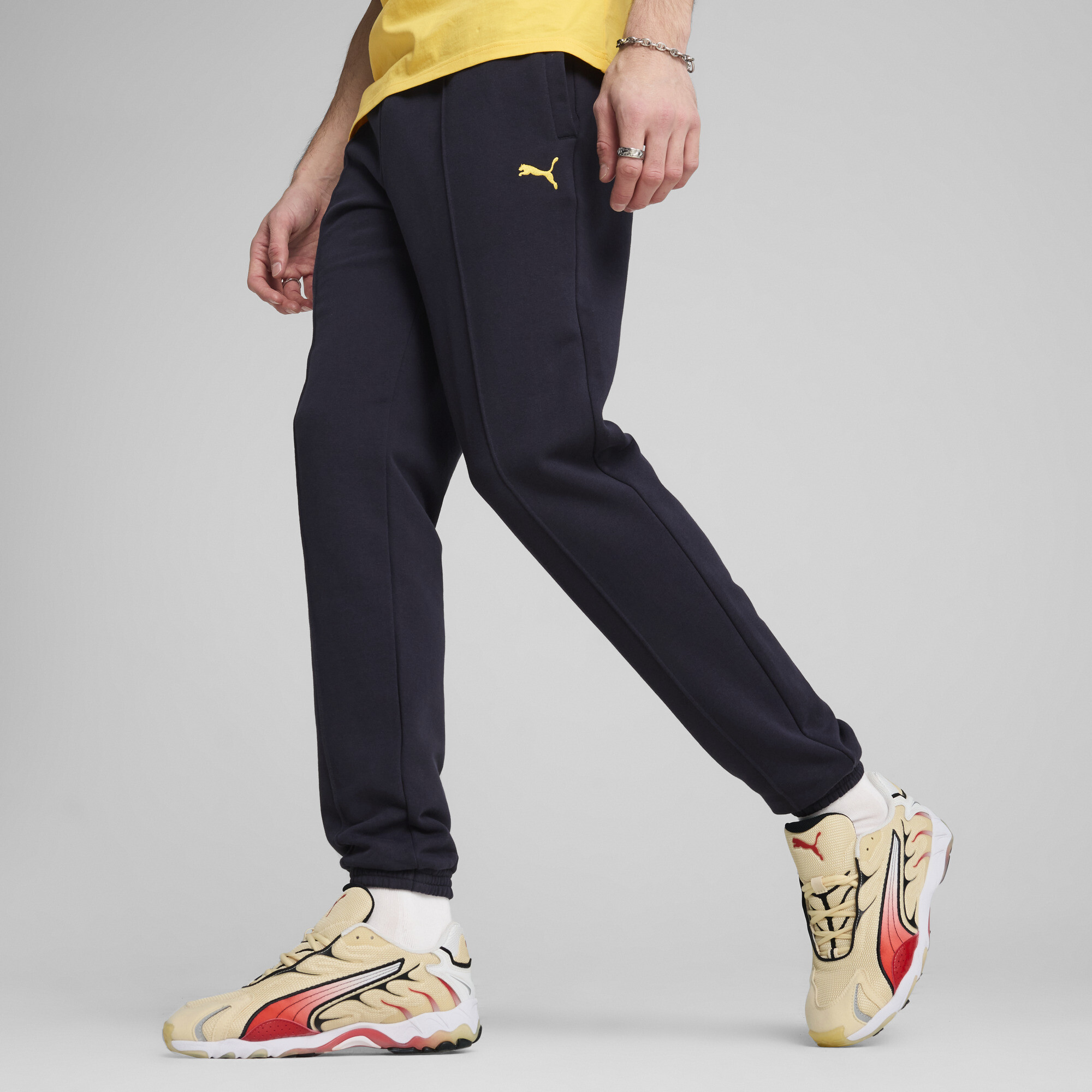 Puma Wardrobe Essentials Jogginghose Herren | Mit Plain | New Navy | Größe: XXL