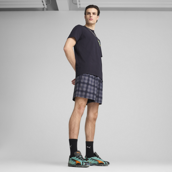 Wardrobe Essentials Relaxed 6" Woven Shorts Men, New Navy-AOP, large-MEX