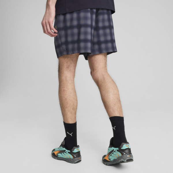 Wardrobe Essentials Relaxed 6" Woven Shorts Men, New Navy-AOP, large-MEX