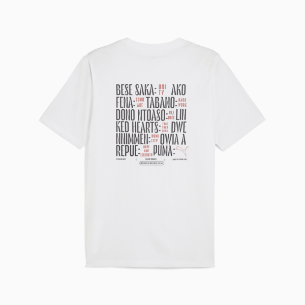 Playera Road To Unity Values para hombre, PUMA White, large-MEX