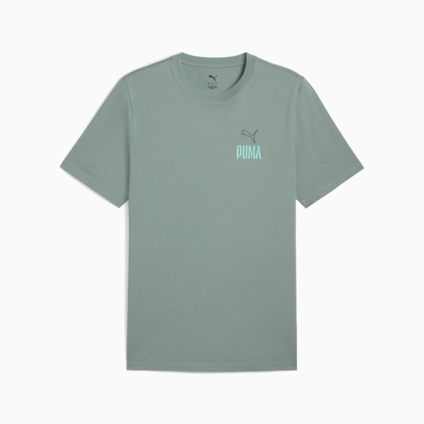 Road To Unity Values Graphic Tee Men, Green Moon, large-MEX