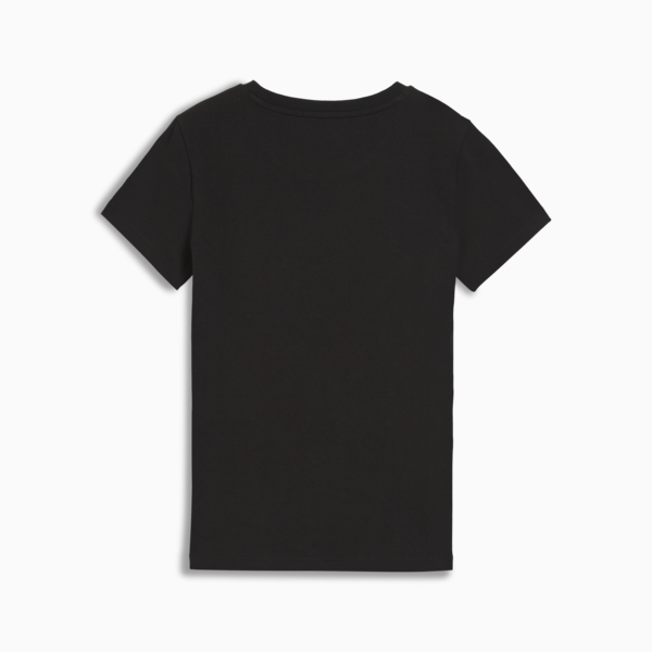 Essentials Slim Tee Women, PUMA Black, large-ZAF