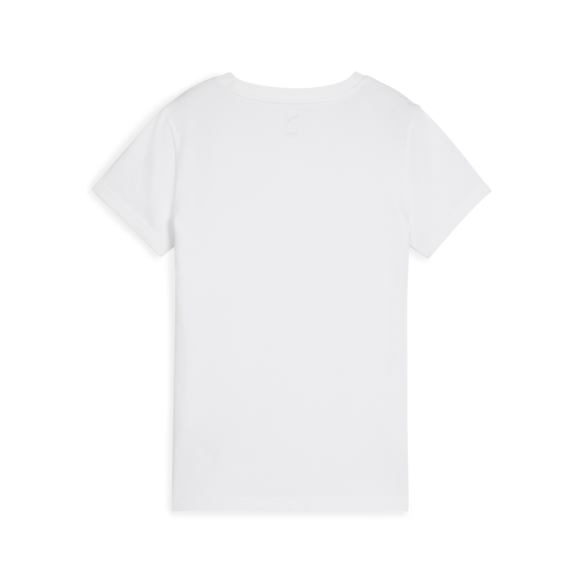 PUMA Essentials Slim T-shirt voor Dames, Wit, Maat XS thumbnail 2