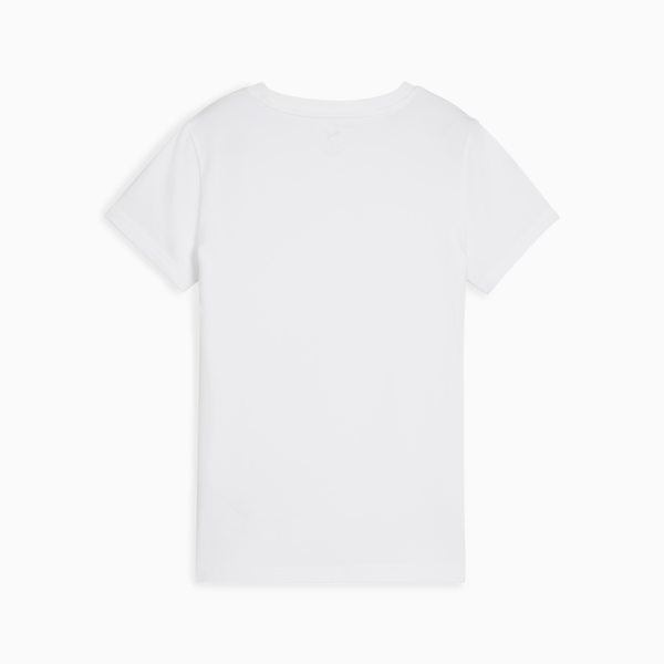 Essentials Slim Tee Women, PUMA White, large-MEX