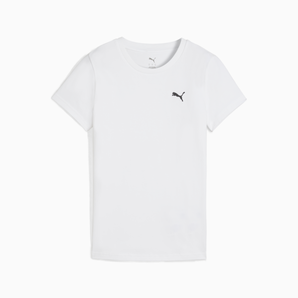 Essentials Slim Tee Women, PUMA White, large-MEX