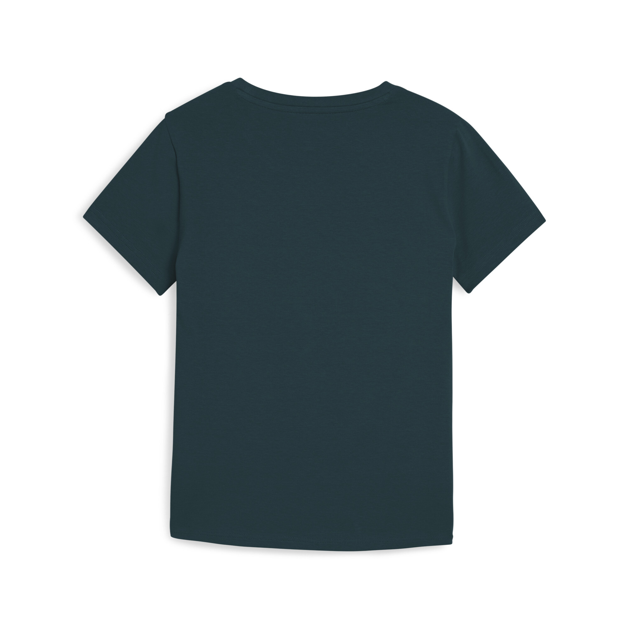 PUMA Essentials Slim T-shirt voor Dames, Groen, Maat S thumbnail 2