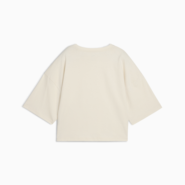 WARDROBE Essentials Oversized Short Tee Women, Alpine Snow, large-ZAF