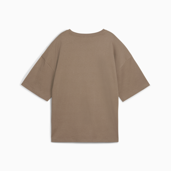 Wardrobe Essentials Oversized Tee Women, Totally Taupe, large-ZAF