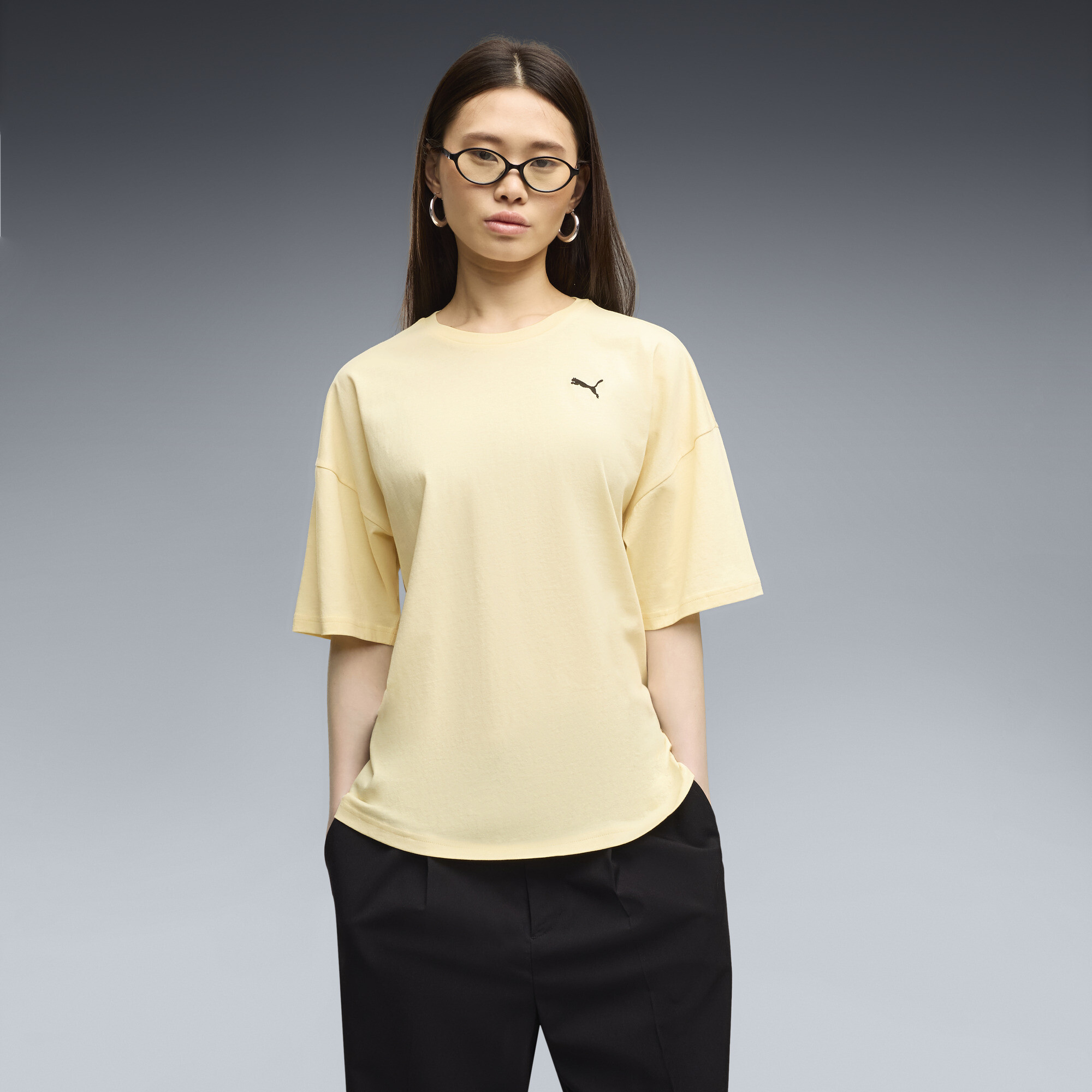 Vêtements Puma WARDROBE ESS Oversized Tee pour Accessoires - vue 4