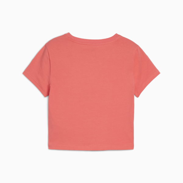 Playera corta WARDROBE Essentials para mujer, Peach Frost, large-MEX