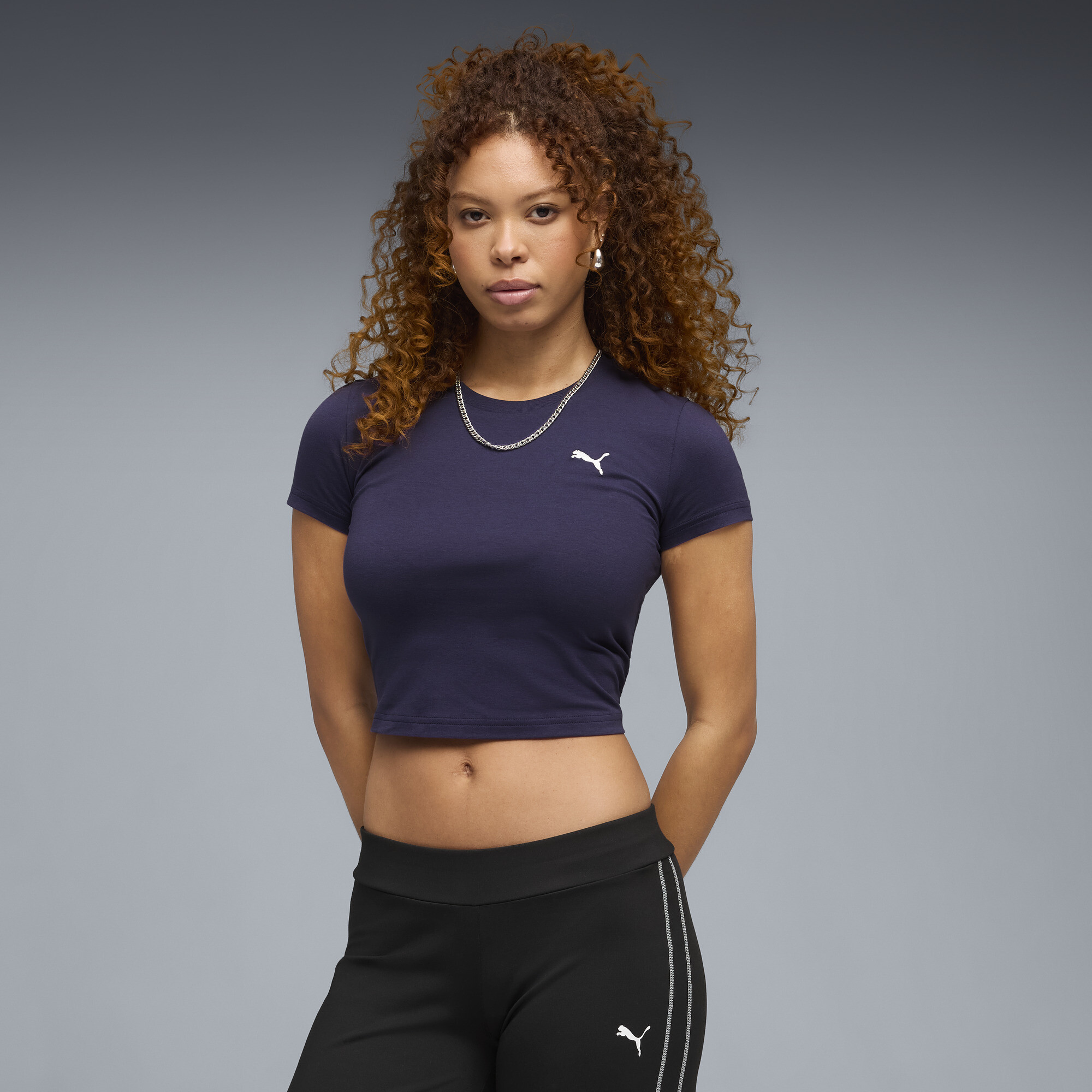 Polera corta Wardrobe Essentials para mujer