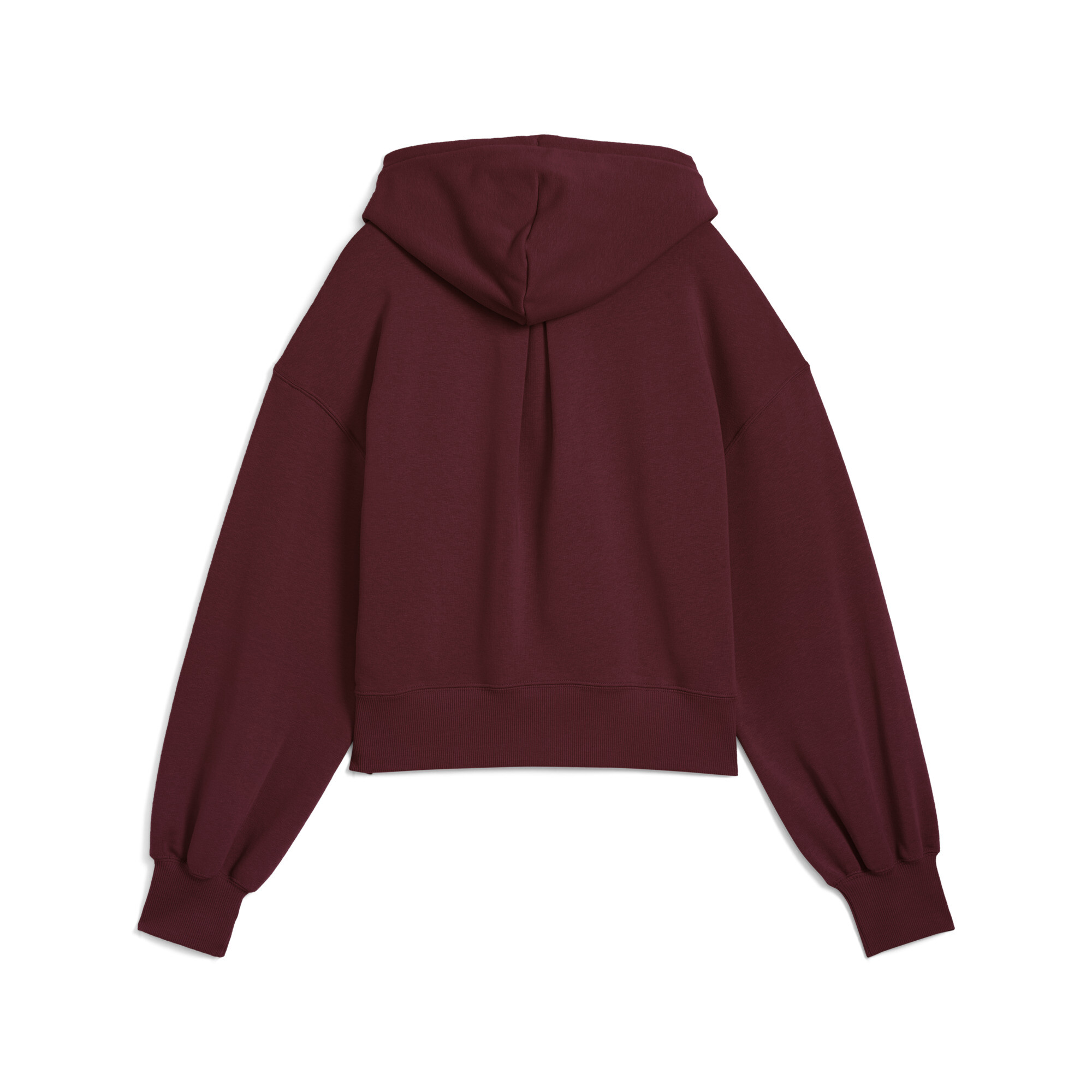 PUMA WARDROBE ESS relaxed cropped hoodie voor Dames, Maat L thumbnail 2