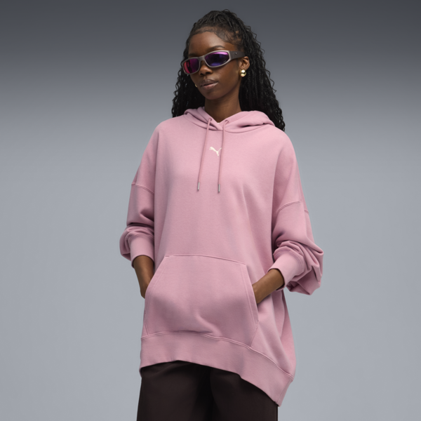 Buzo con capucha WARDROBE Essentials para mujer, Poised Pink, large-ARG